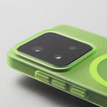 Fluorescent Green Slim Matte Magnetic Case for Xiaomi 15 Series