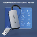 CABLETIME Aluminum USB to 2.5Gbps Ethernet Adapter