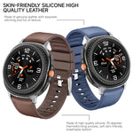 Premium Leather Replacement Bracelet for Samsung Galaxy Watch 8 / Galaxy Watch 8 Classic