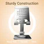 Alloy Shell Phone and Tablet Stand