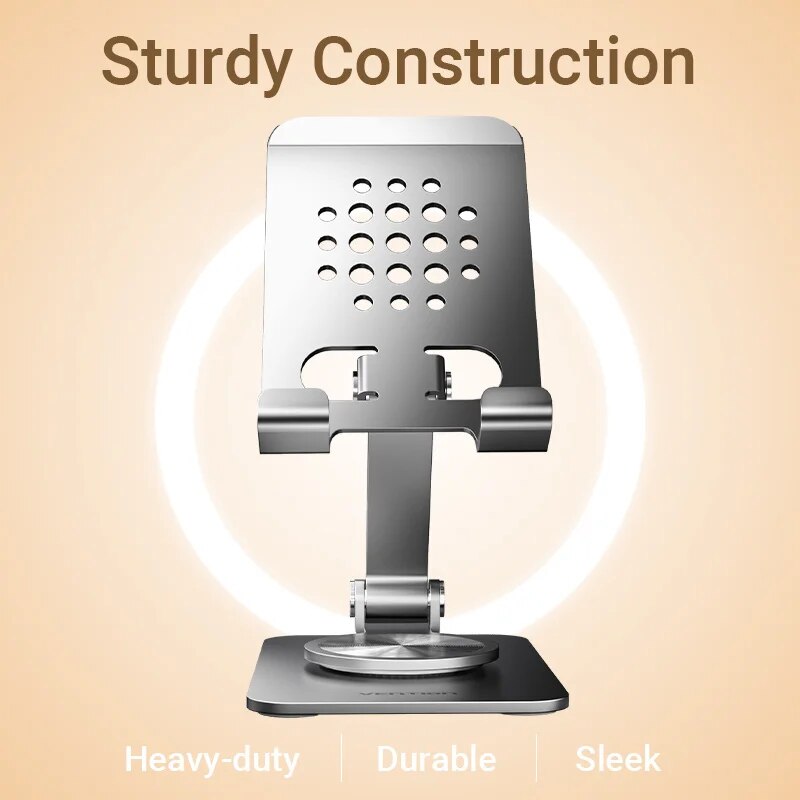 Alloy Shell Phone and Tablet Stand