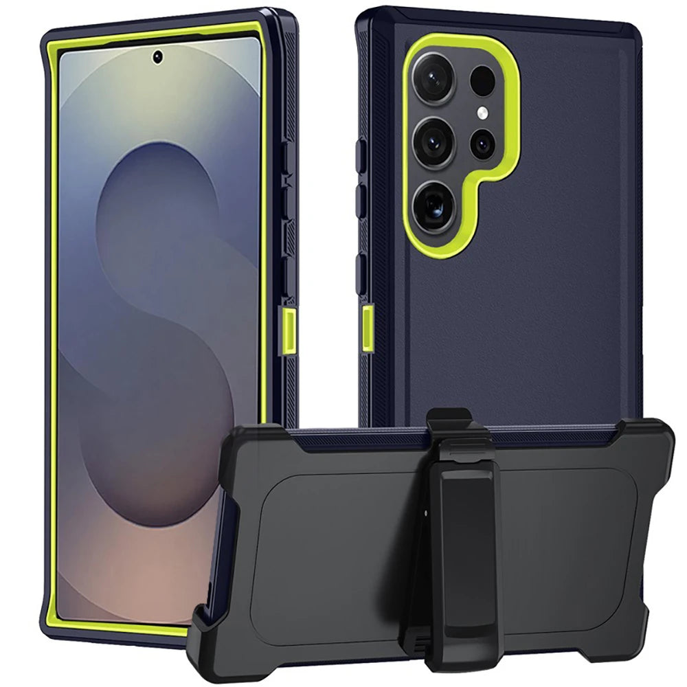 Armor Shockproof Defender Case for Samsung Galaxy S25 Series