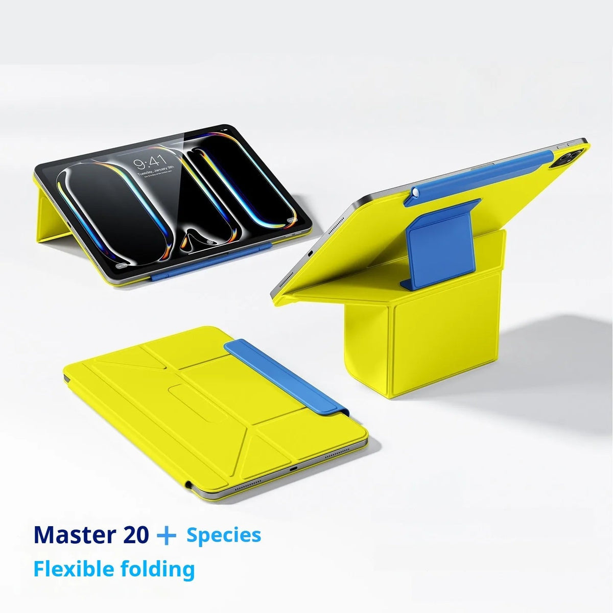 Magnetic Detachable Stand Folio Case for iPad (11th Generation)