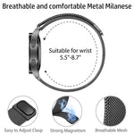 Elegant Milanese Loop Replacement Strap for Apple Watch