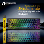 ATTACK SHARK X68HE Pro Gaming Magnetic Keyboard