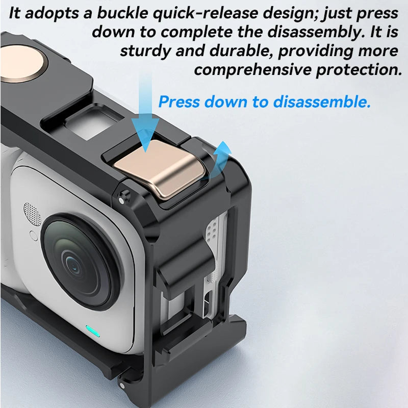 Protective Aluminum Frame for Insta360 GO Ultra