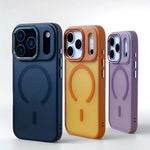 Soft-Touch Frosted MagSafe Protective Case for iPhone 17 Series