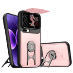 Rugged Case with Ring Stand and Lens Cover for Xiaomi 17 Series