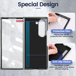Diamond Grid Leather Magnetic Case with Ring Holder for Samsung Galaxy Z Fold 8 Ultra