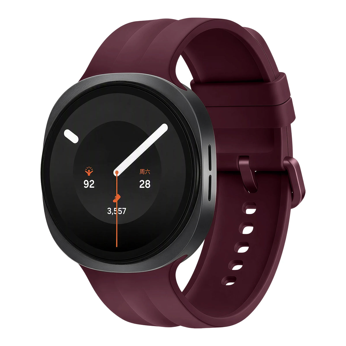 Waterproof Silicone Smartwatch Strap with Perforated Ventilation for Samsung Galaxy Watch 9