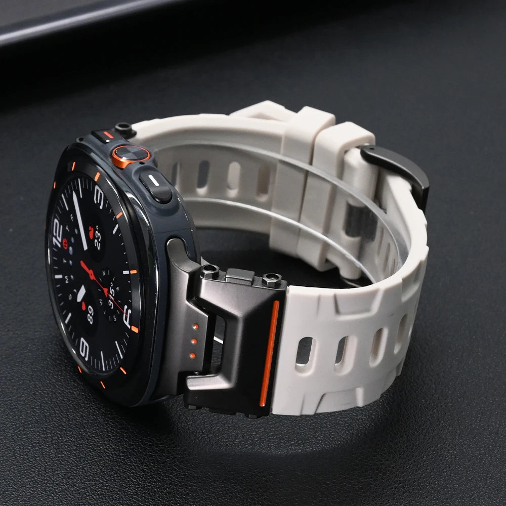 Silicone Sports Band for Samsung Galaxy Watch Ultra and Samsung Galaxy Watch Ultra (2025)