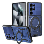 Samsung Galaxy S26 Series Protective Case with Magnetic Ring Holder