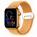 Stretchable Braided Solo Loop with Magnetic Closure for Apple Watch