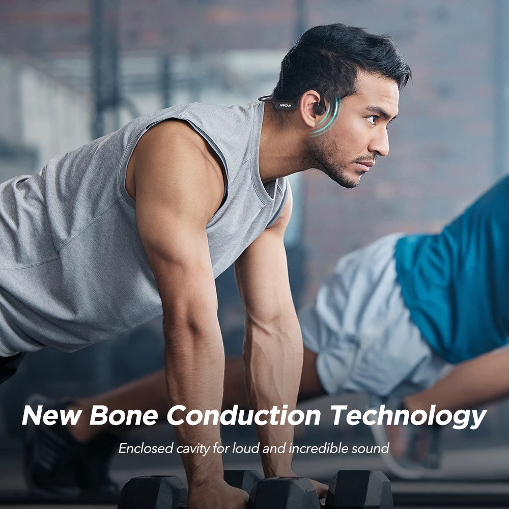 Mpow X14 Bluetooth 5.3 Bone Conduction Headphones