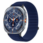 Breathable Nylon Watch Strap with Hook-and-Loop Fastener for Samsung Galaxy Watch Ultra 2