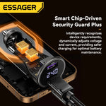 Essager 73W USB-C PD3.0 Car Charger with Digital Display