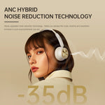 iKF R5 Retro Hybrid ANC Wireless Headphones