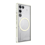 Semi-Transparent Magnetic Case for ZTE Nubia Red Magic 11 Air