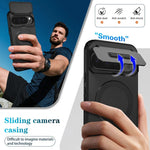 Shockproof Case with Flap-Style Camera Lens Cover for Google Pixel 11 Series