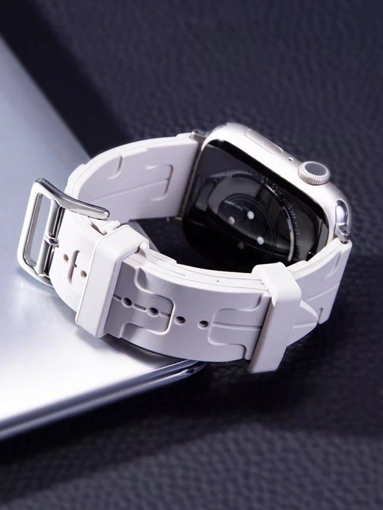 Kilim Design Silicone Band for Apple Watch