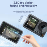 TELESIN Tempered Glass Screen Protector for DJI Osmo Action 3 – Ultimate Protection