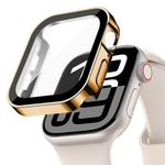 Protective Bumper Case with Built-in Tempered Glass for Apple Watch