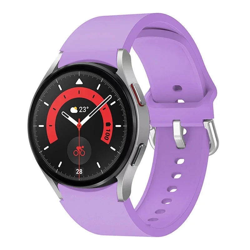 Sporty Silicone Watch Band for Samsung Galaxy Watch 7