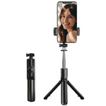 Fonken Portable Selfie Stick & Tripod with Bluetooth Remote