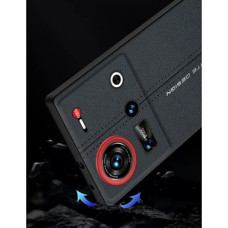 Elegant Business Leather Case for ZTE Nubia Z70S Ultra