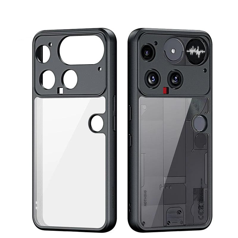Shockproof Transparent TPU + PC Case with Camera Protection for Nothing Phone 3