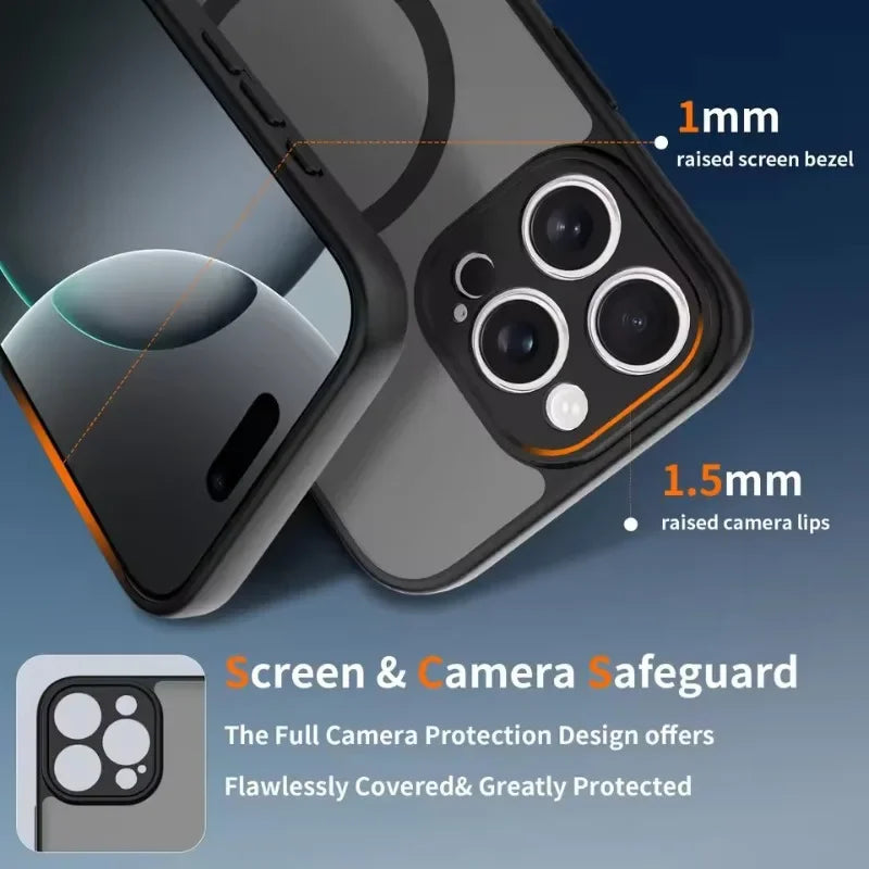 MagSafe-Compatible Matte Case for iPhone 17 Series