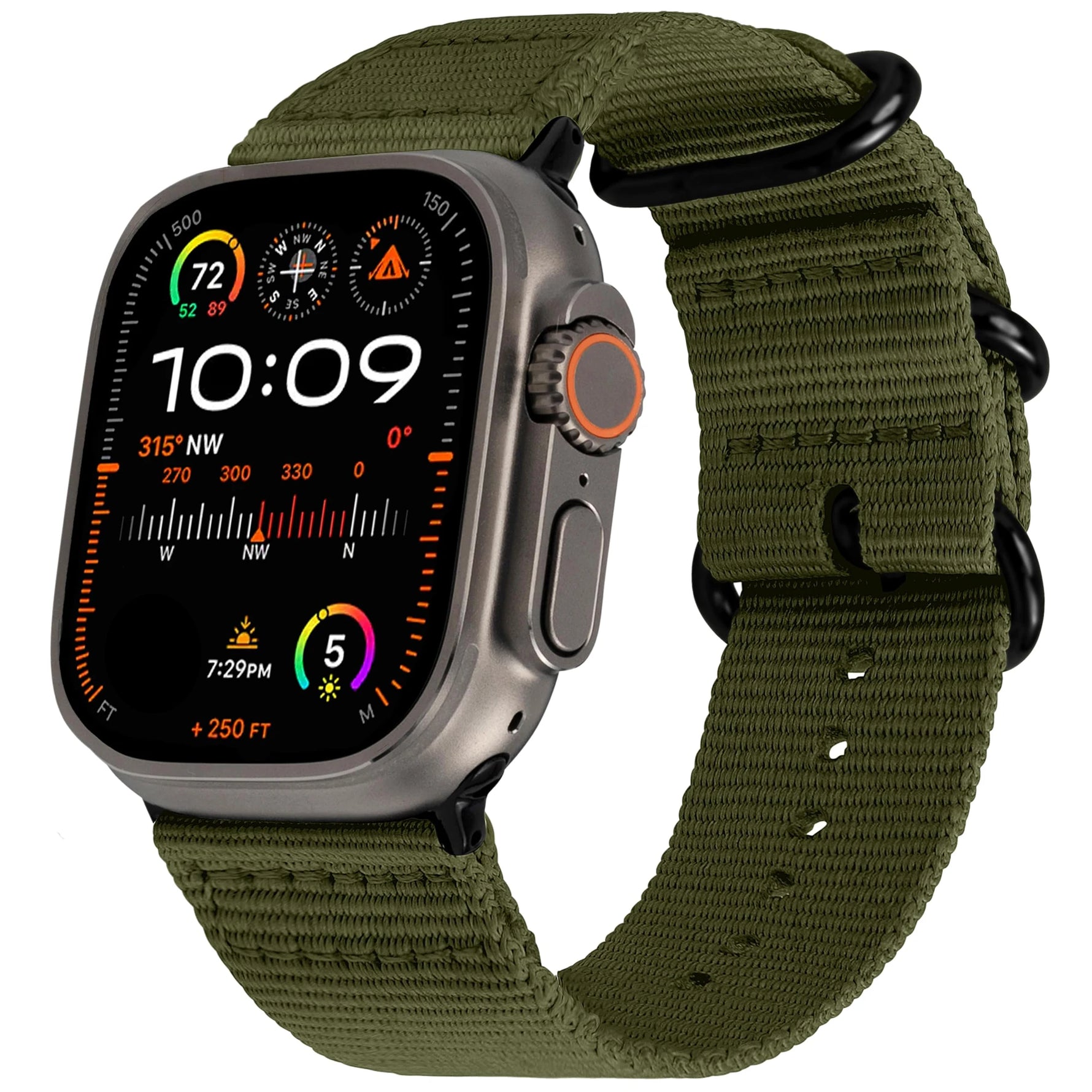 Lightweight Woven Nylon Strap for Apple Watch