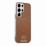 Elegant Bow Graphic Magnetic Leather Case for Samsung Galaxy