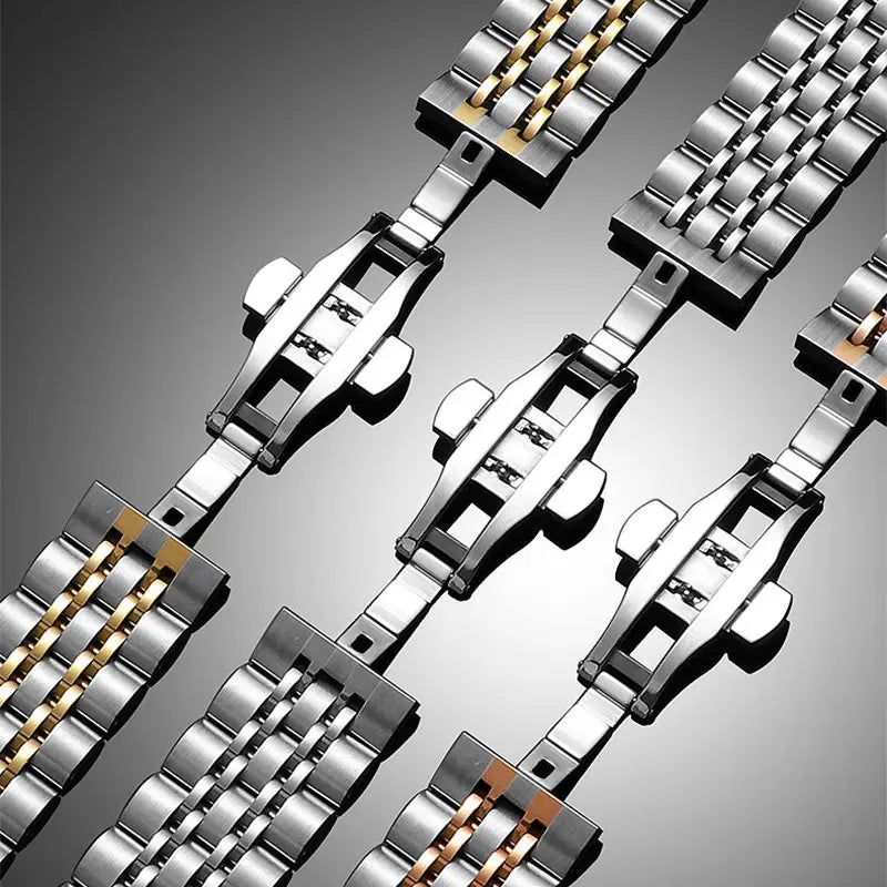 Stainless Steel Quick-Release Watch Band with Removable Links for Samsung Galaxy Watch Ultra 2
