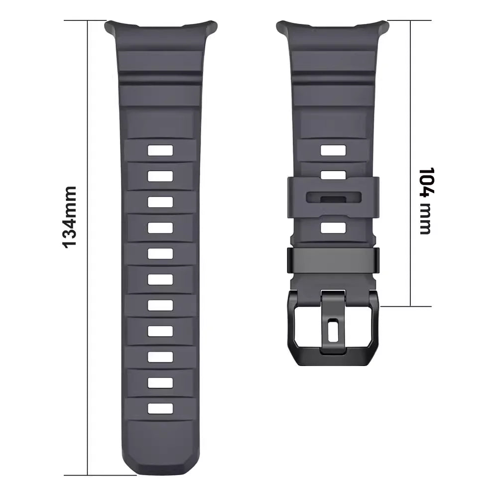 Breathable Silicone Watch Band for Samsung Galaxy Watch 8 & Galaxy Watch 8 Classic