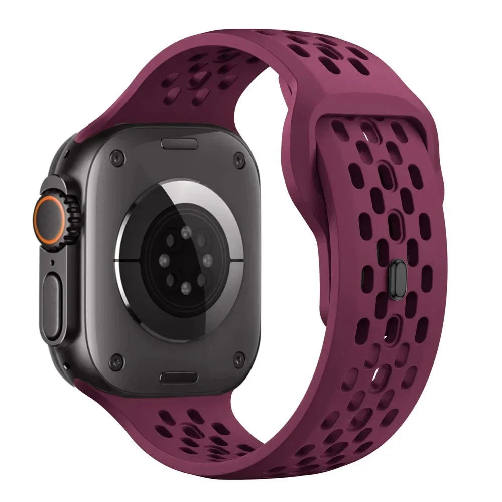 Comfortable Soft Silicone Band for Apple Watch