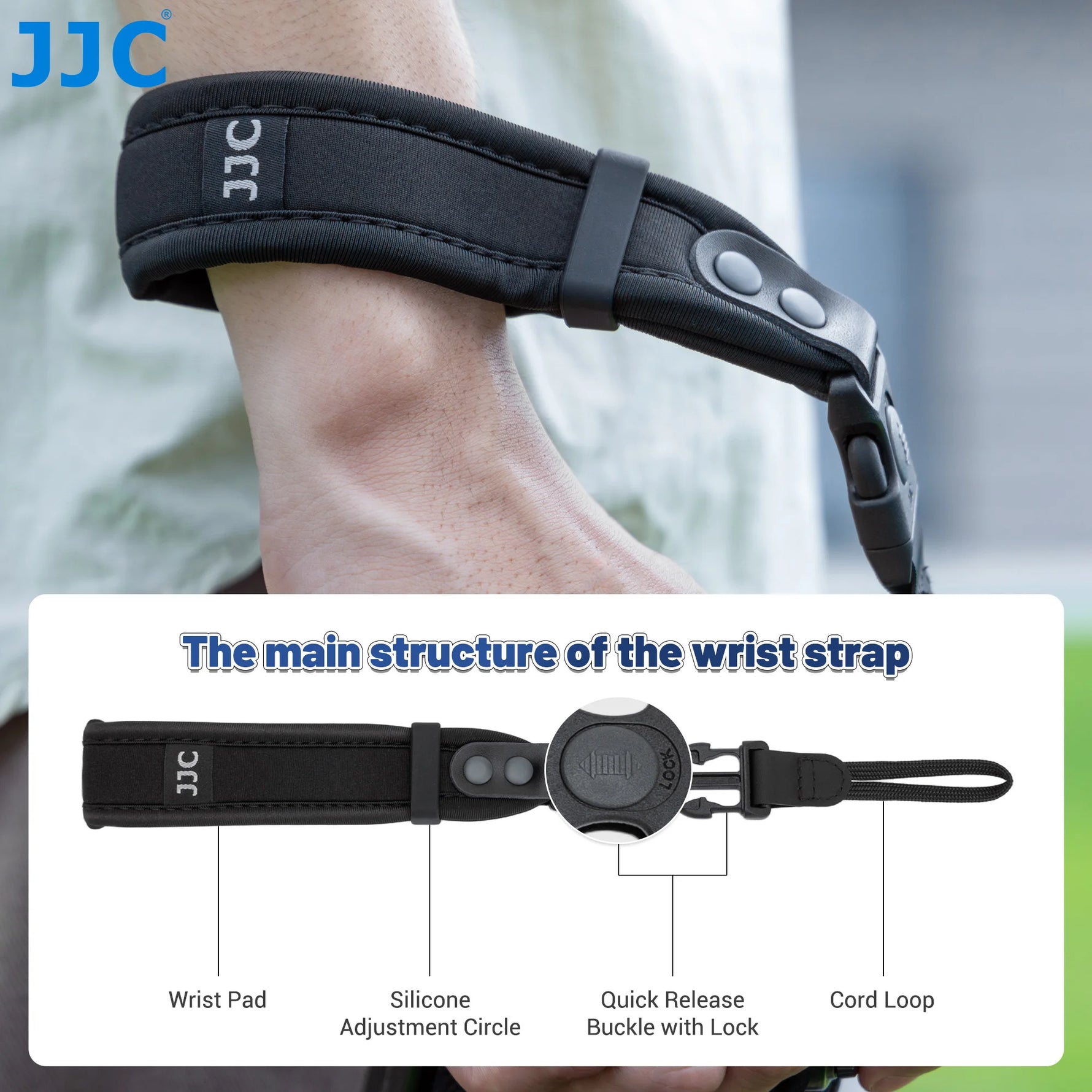 JJC Camera Wrist Strap