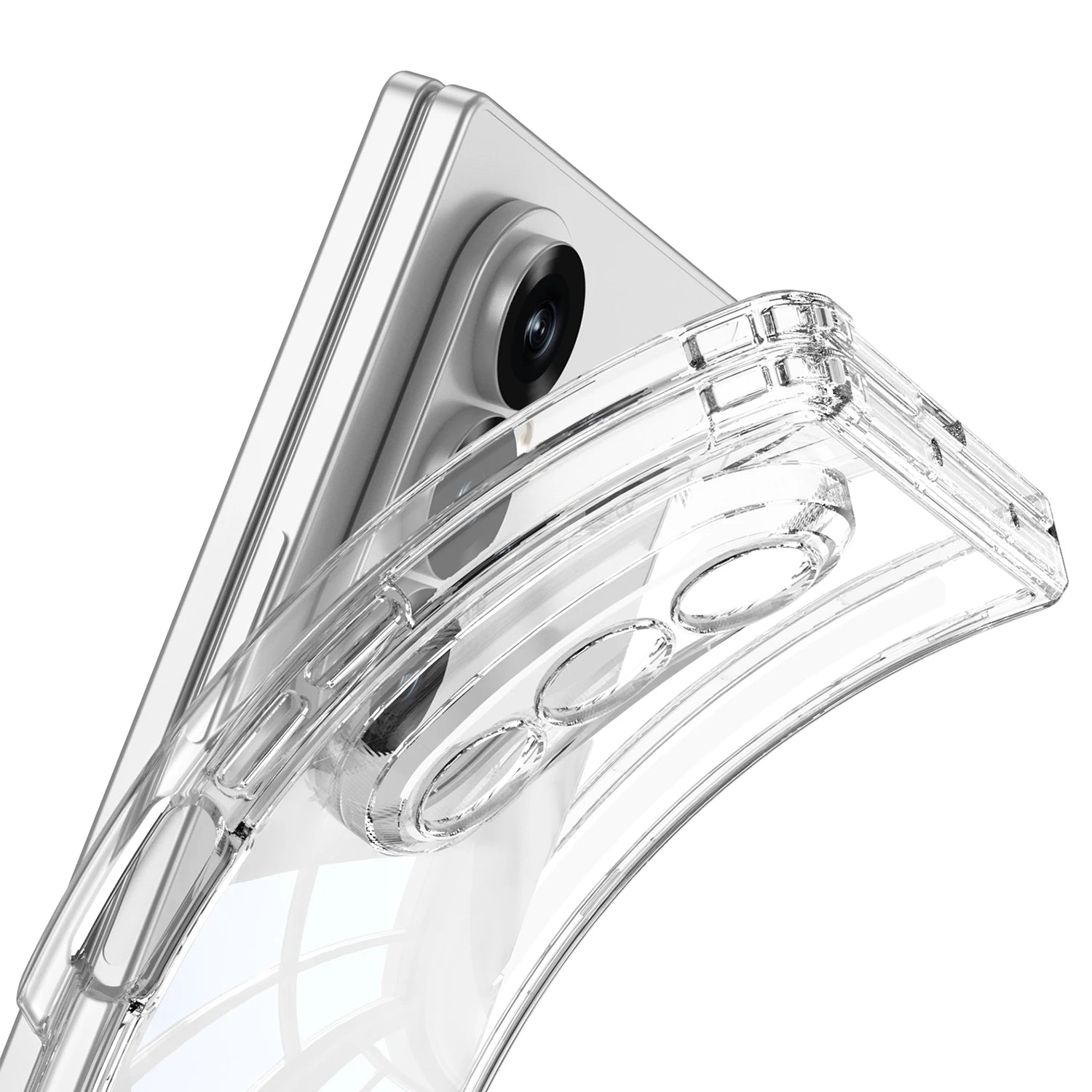 Shockproof Airbag Bumper Case with Soft Edges for Samsung Galaxy Z Fold 7