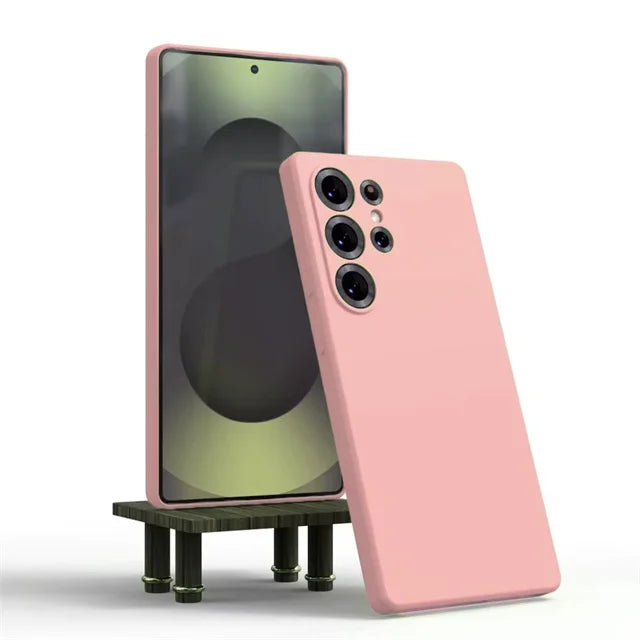 Slim Skin-Friendly Shockproof Silicone Case for Samsung Galaxy S26