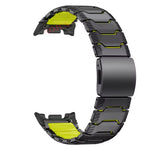 Titanium Link Bracelet Band with Magnetic Light-Up Buckle for Samsung Galaxy Watch Ultra 2