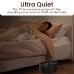 ROJECO 4-Layer Filtration Cat Water Fountain