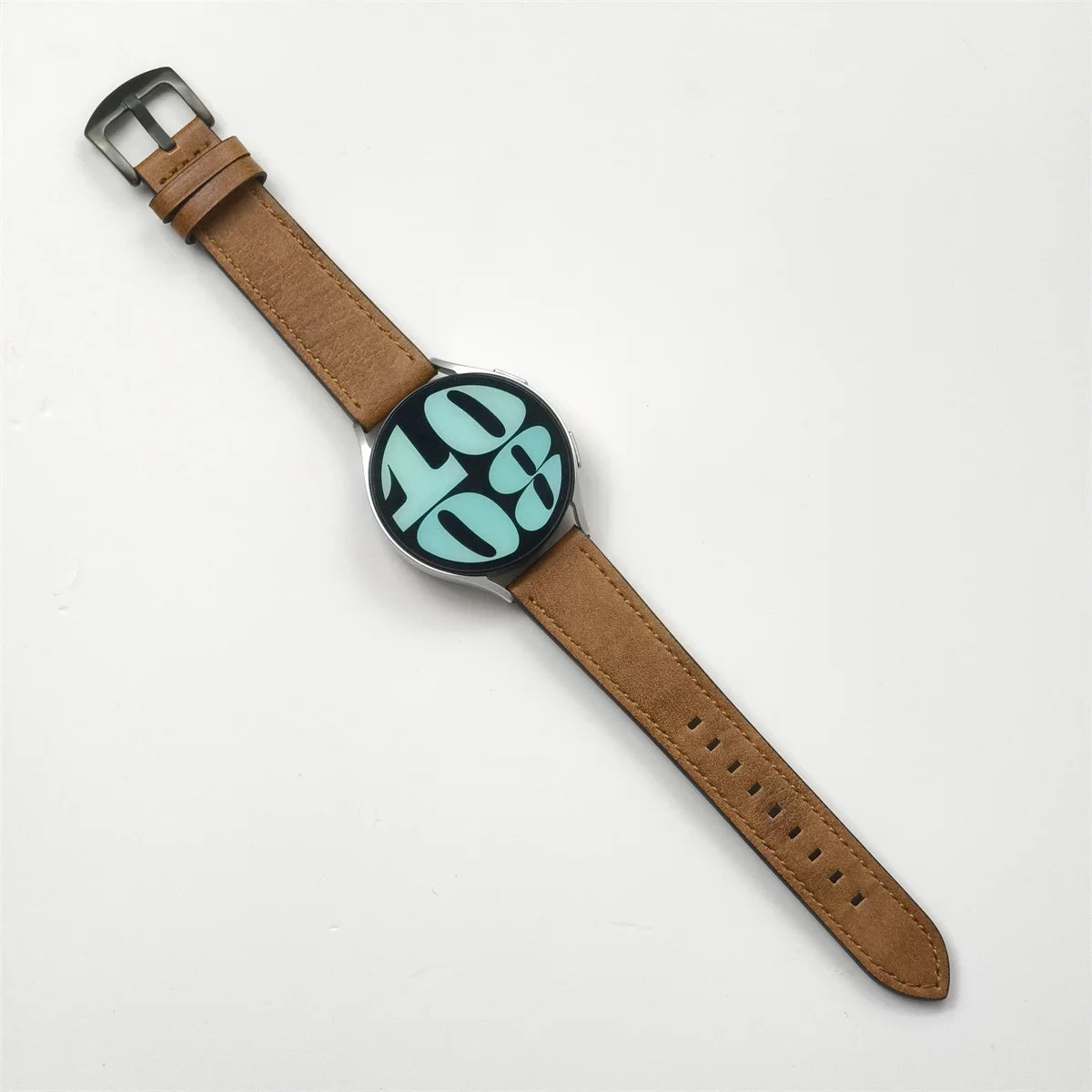 Premium Leather Watch Band Compatible With Galaxy Watch 6 & Galaxy Watch 6 Classic