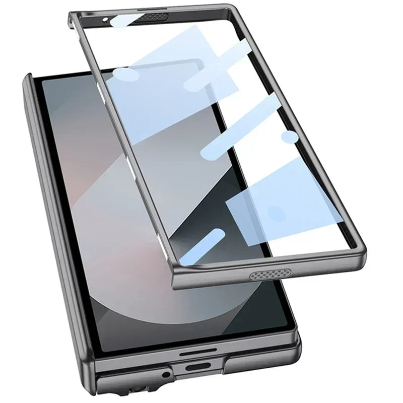 Samsung Galaxy Z Fold 6 5G Magnetic PC Folding Case with Screen Protector