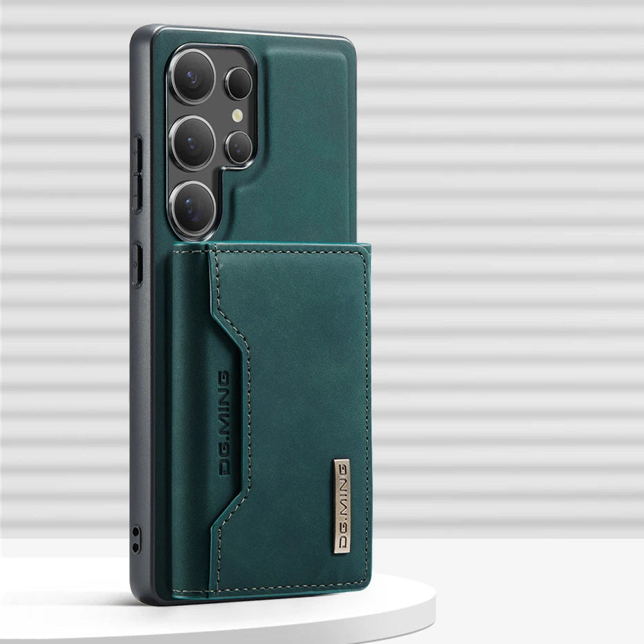 2-in-1 Detachable Magnetic Wallet Leather Case for Samsung Galaxy S25 Series
