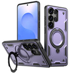 Samsung Galaxy S26 Series Military Drop-Proof Case with 360° Ring Stand