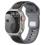 Perforated Silicone Sport Band with Ventilation Holes for Apple Watch
