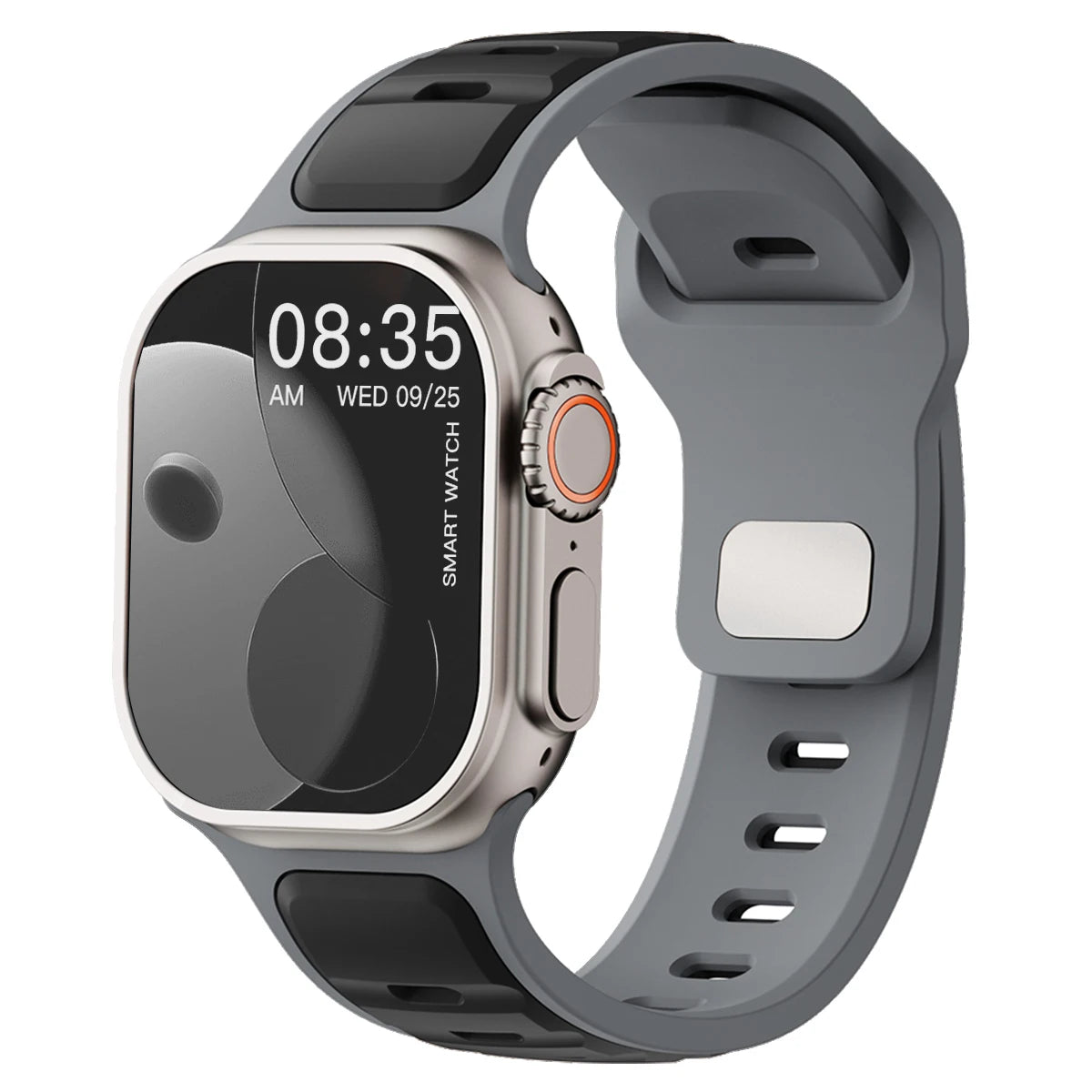 Perforated Silicone Sport Band with Ventilation Holes for Apple Watch