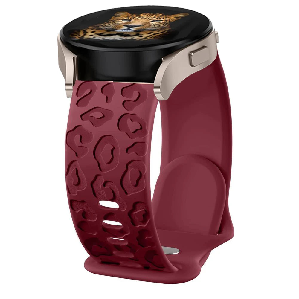 Engraved Silicone Strap for Samsung Galaxy Watch 6 & Galaxy Watch 6 Classic