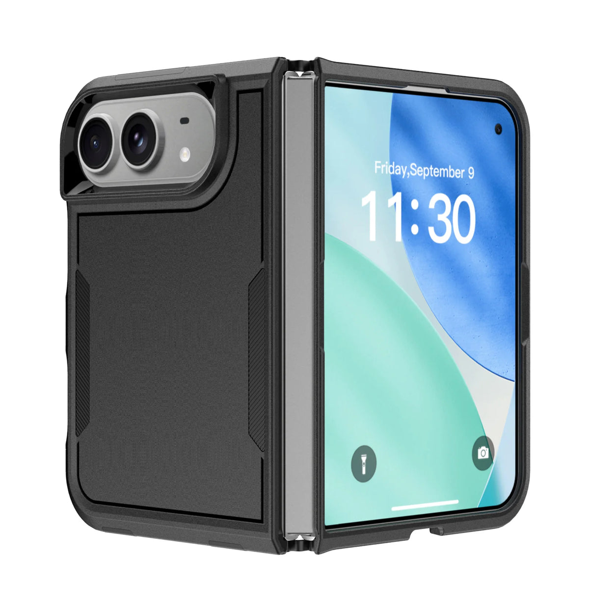 Dual Layer Shockproof Bumper Case with Four-Corner Guards for iPhone Duo
