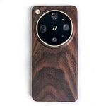 Lightweight Wood Case with Raised Metal Camera Ring for OPPO Find X9 Ultra